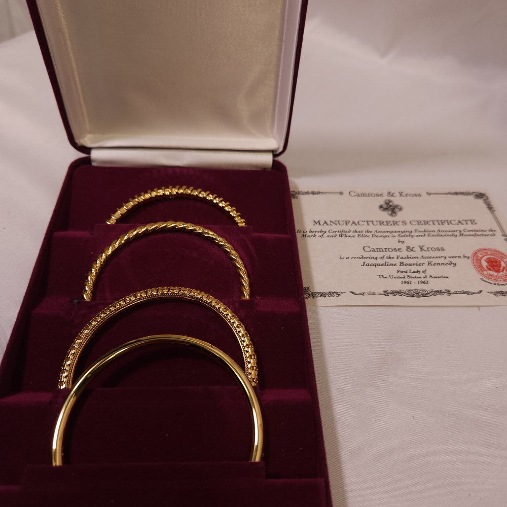 Carmoc & Kross Gold Bracelet Set